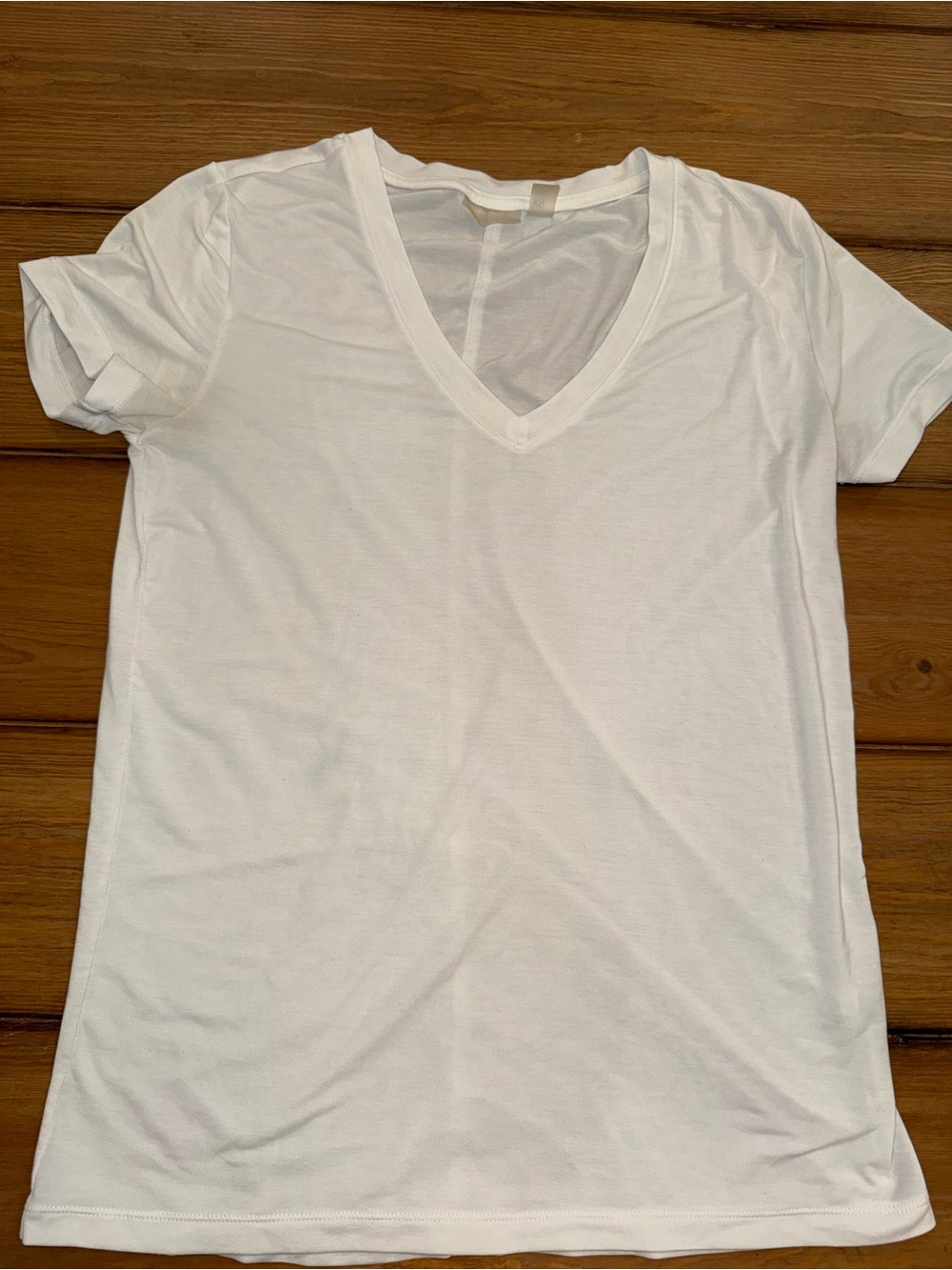 Zella short sleeve white top